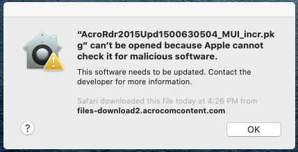 adobe reader for mac 10.8.5